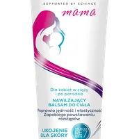 Dermena Mama nawilżający balsam do ciała dla kobiet w ciąży i w okresie laktacji, 200 ml