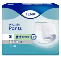 Tena Pants ProSkin Super, majtki chłonne rozmiar S, 12 sztuk