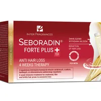 Seboradin Forte Plus ampułki + serum, 24x5,5 ml + 4x6 g