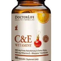 Doctor Life witamina C & E, 60 kapsułek