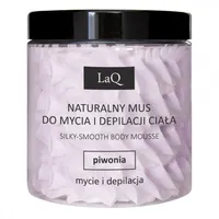 LaQ Naturalny mus do mycia i depilacji ciała Piwonia, 250 ml
