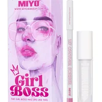 MIYO Girl Boss zestaw do makijażu ust, 4 ml + 1,2 g