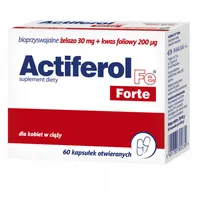 Actiferol Fe Forte, suplement diety, 60 kapsułek