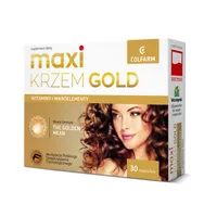 Colfarm Maxi Krzem Gold, 60 kapsułek