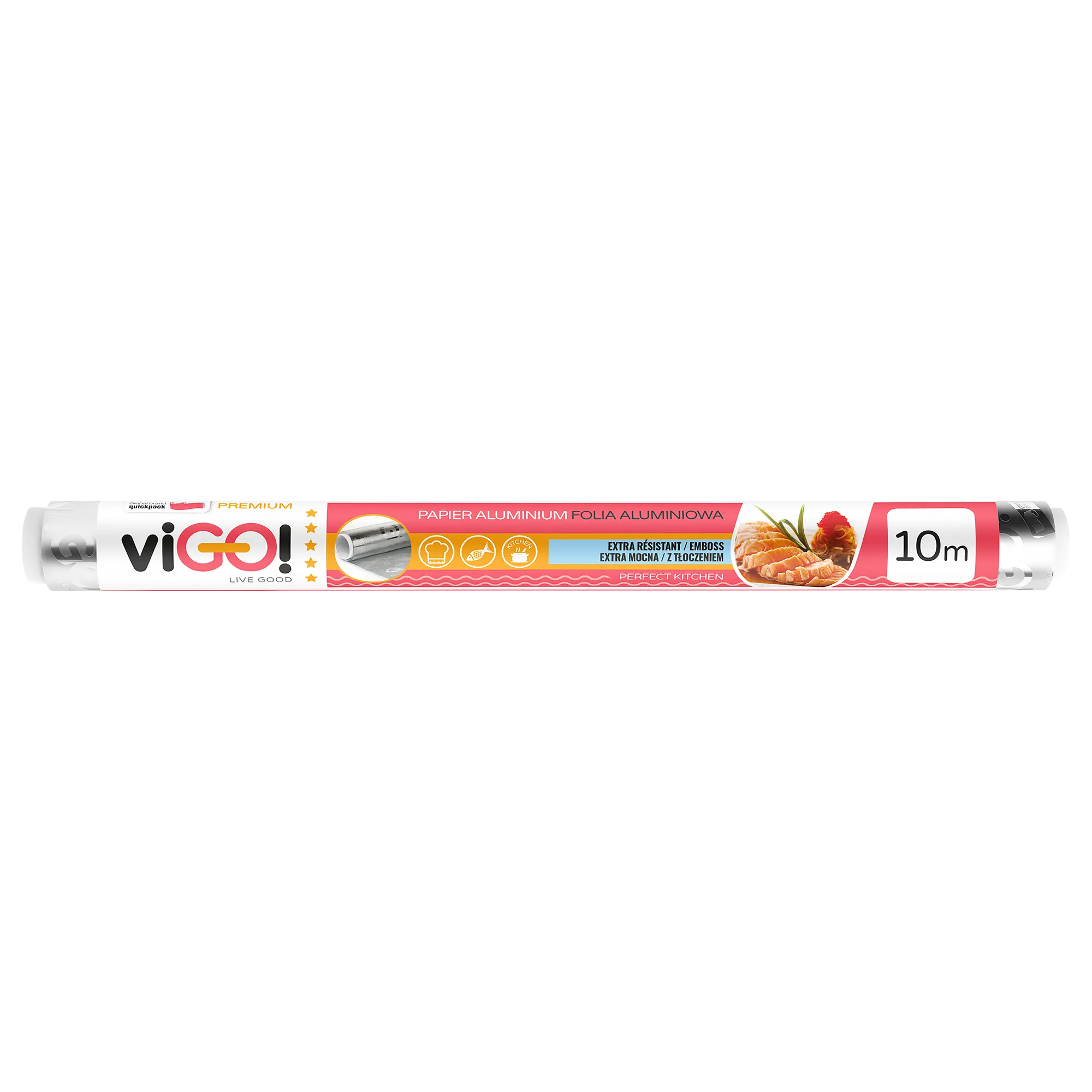 viGO! Folia aluminiowa premium, 10 m