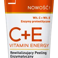Lirene C+E VITAMIN ENERGY rewitalizujący peeling enzymatyczny, 75 ml