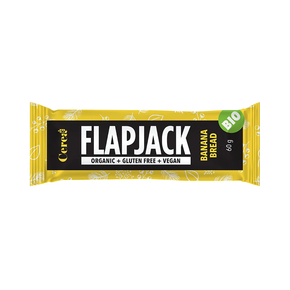 Cerea Flapjack BIO baton organiczny, Banana Bread, 60 g