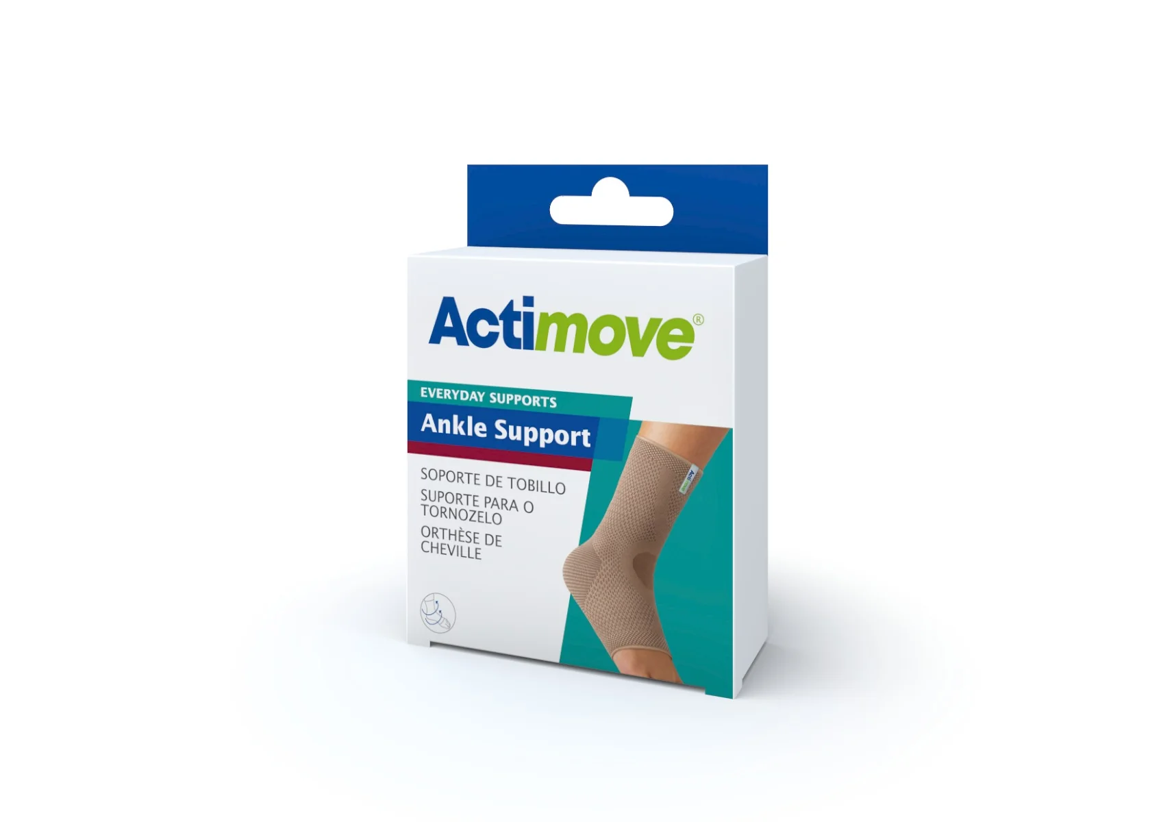 Actimove Everyday Supports opaska stawu skokowego, beżowa, S, 1 szt.