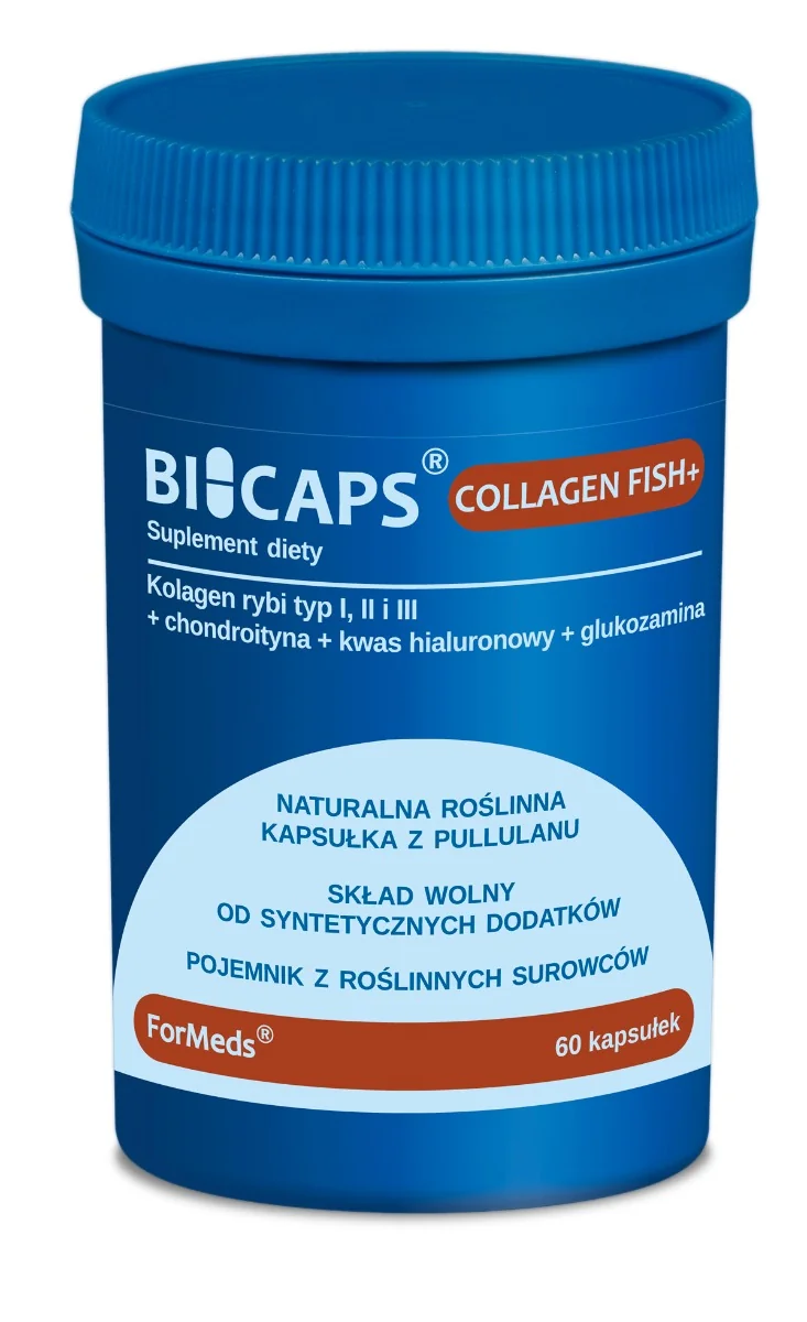 Bicaps Collagen Fish+, 60 kapsułek