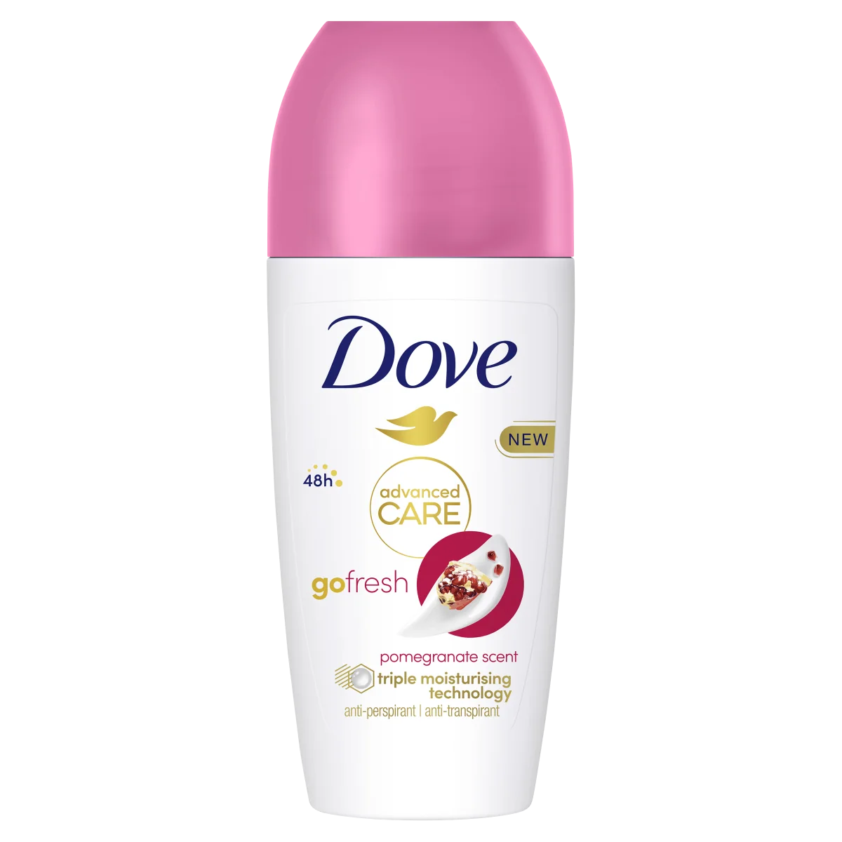 Dove Advanced Care Go Fresh Antyperspirant w kulce Pomegranate Scent, 50 ml