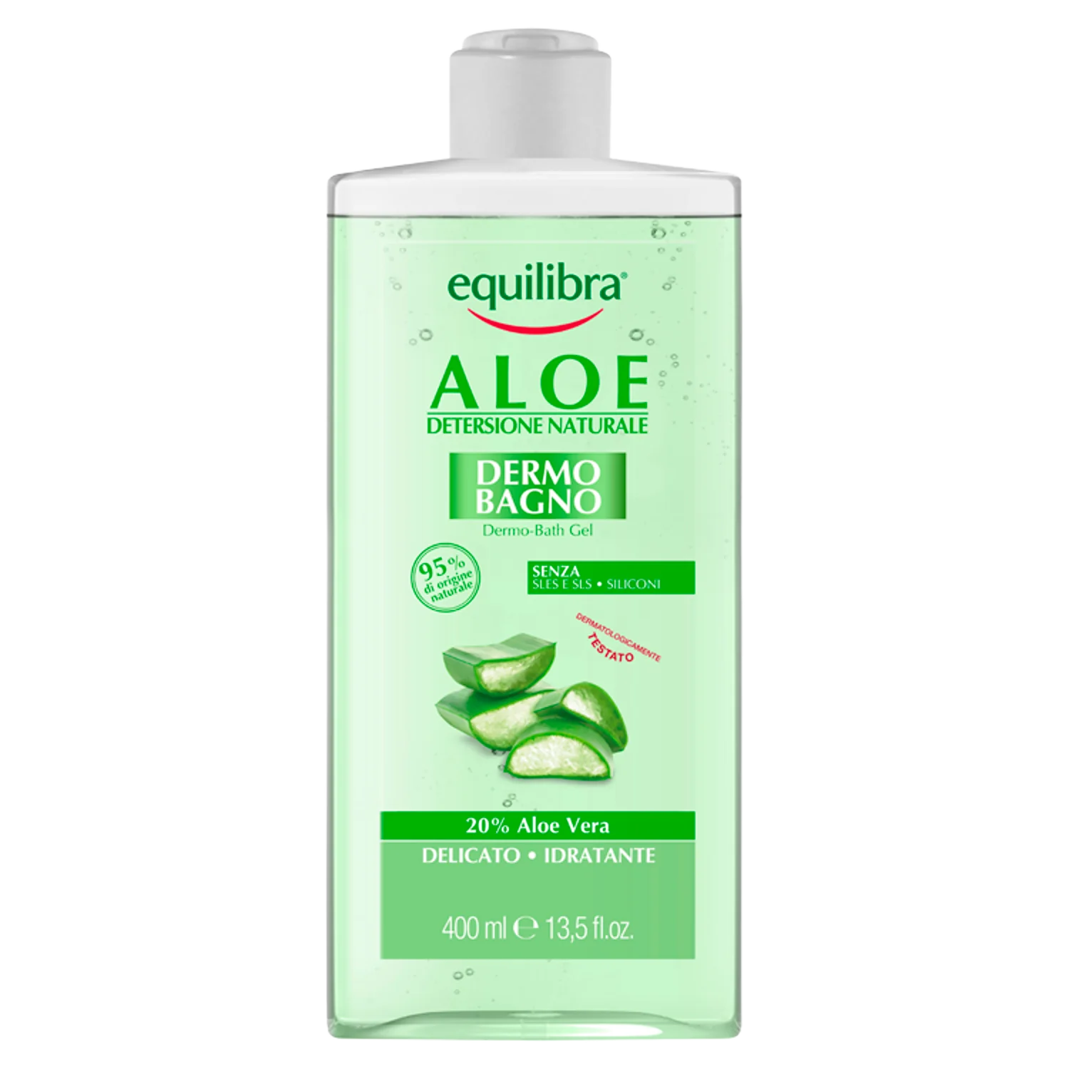 Equilibra Aloe, aloesowy żel do kąpieli, 400 ml