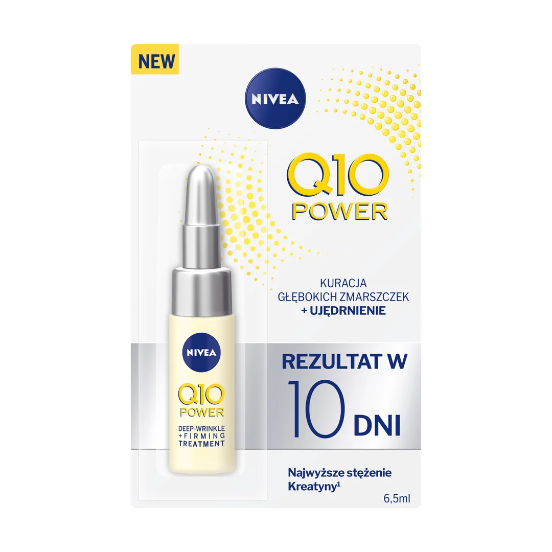 Nivea Q10 Power 10-dniowa kuracja przeciwzmarszczkowa w ampułce, 6,5 ml