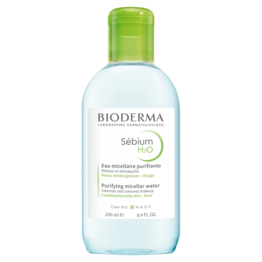 Bioderma Sebium H2O, woda micelarna, 250 ml. Data ważności 31.12.2024