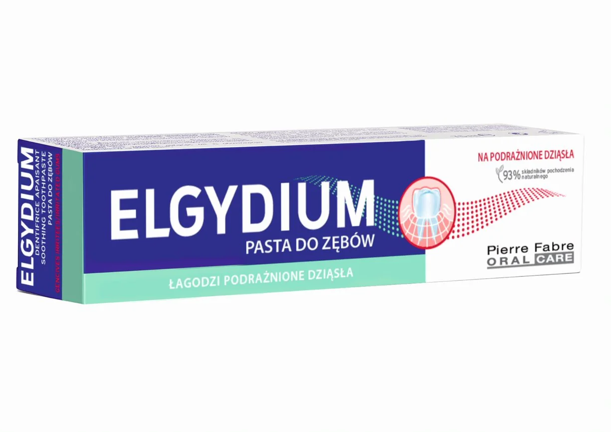 Elgydium Na Podrażnione Dziąsła, pasta do zębów, 75 ml