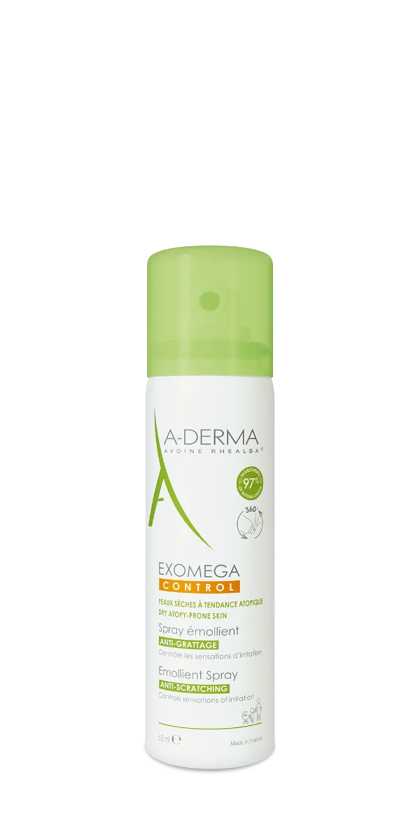 A-Derma Exomega Control, spray emolient, 50 ml