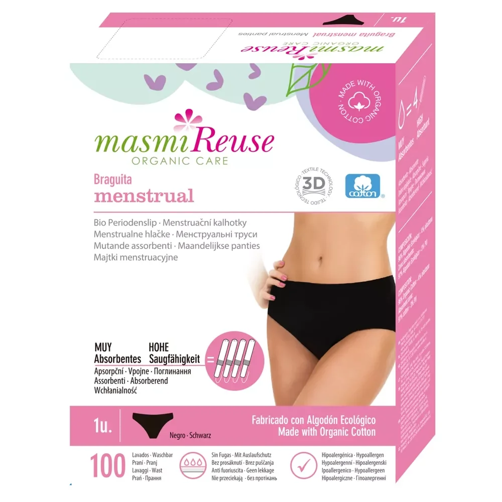 Masmi, majtki menstruacyjne Classic rozmiar XL, 1 szt.