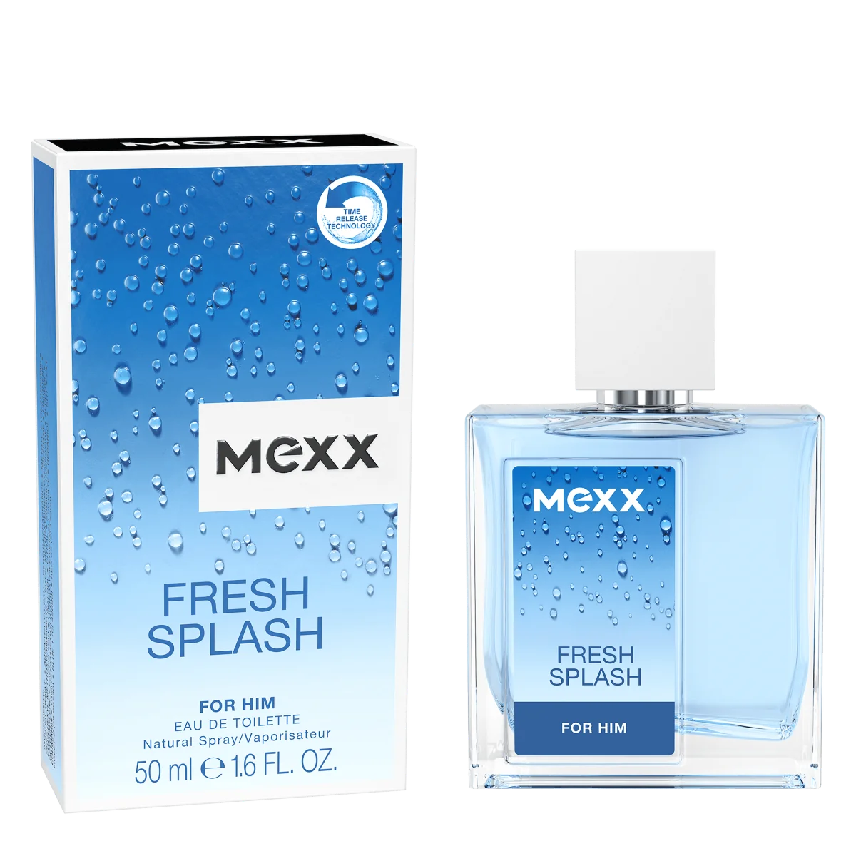 Mexx Fresh Splash For Him Woda toaletowa dla mężczyzn, 50 ml 