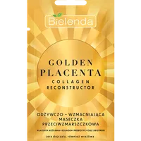 Bielenda Golden Placenta Collagen Reconstructor odżywczo-wzmacniająca maseczka przeciwzmarszczkowa, 8 g