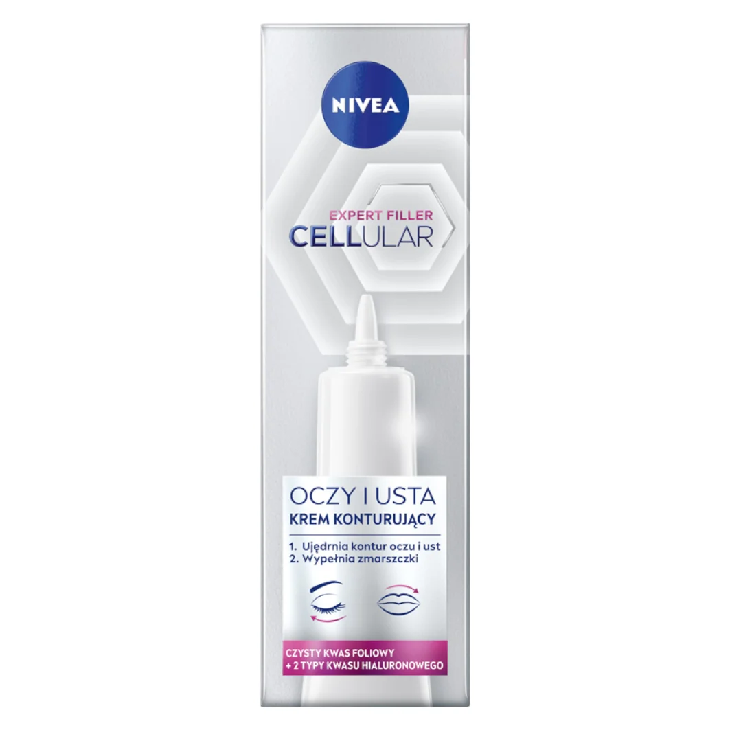 Nivea Hyaluron Cellular Filler Anti-Age Odmładzający krem pod oczy, 15 ml