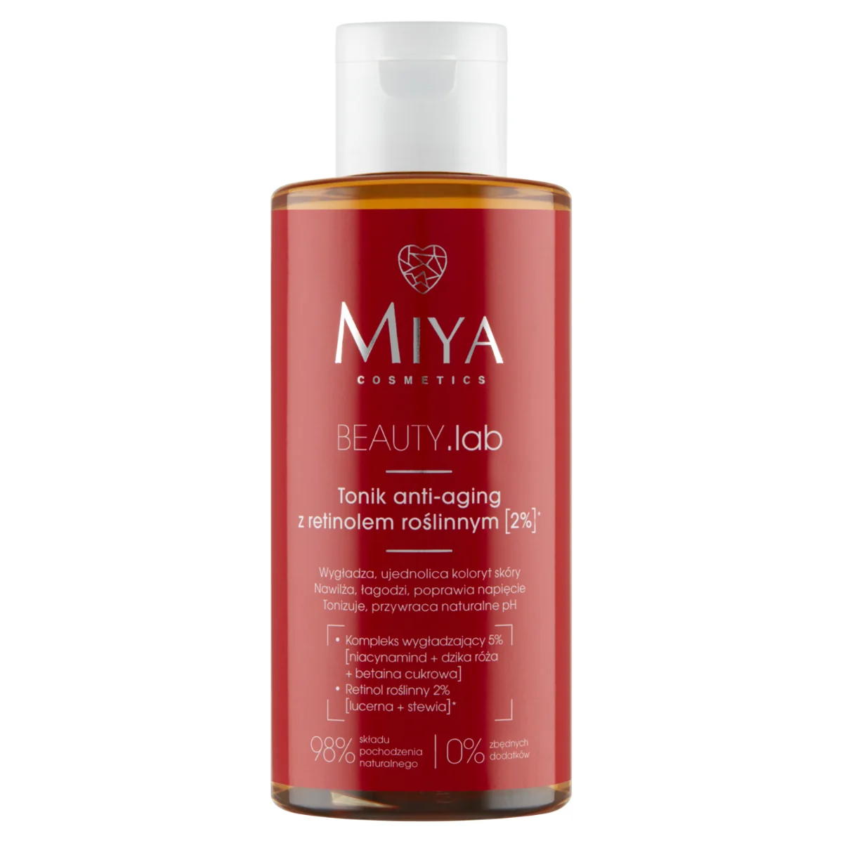 Miya BEAUTY.lab tonik anti-aging z retinolem roślinnym [2%], 150 ml