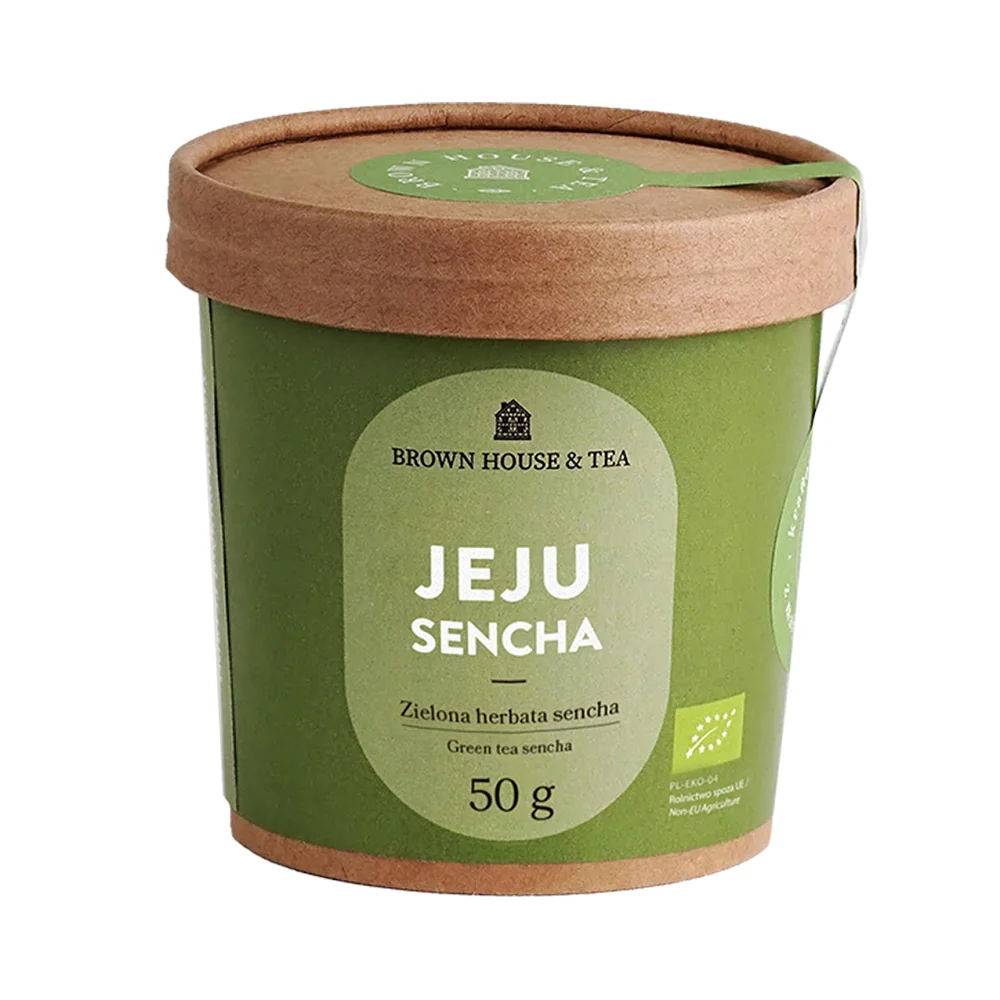 Brown House & Tea Jeju Sencha Green Tea, zielona herbata z wyspy Jeju, 50 g