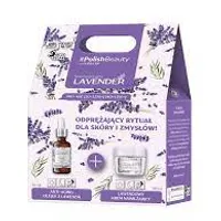 FlosLek Lavender, lawendowy krem nawilżający na dzień i na noc + FlosLek Anti-Aging, olejek z lawendą, 50 ml + 30 ml