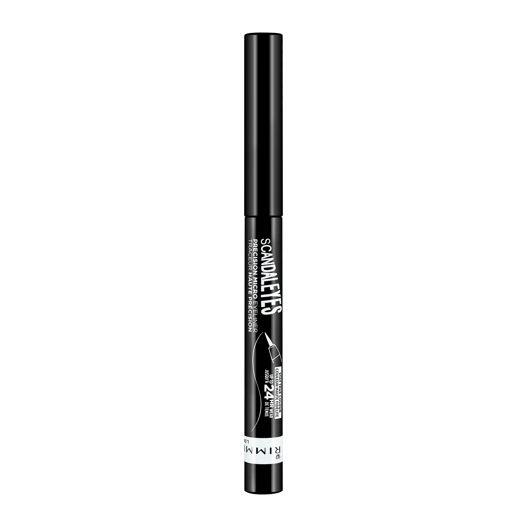 Rimmel Scandal Eyes Precision Micro eyeliner w płynie 001 Black, 1,1 ml