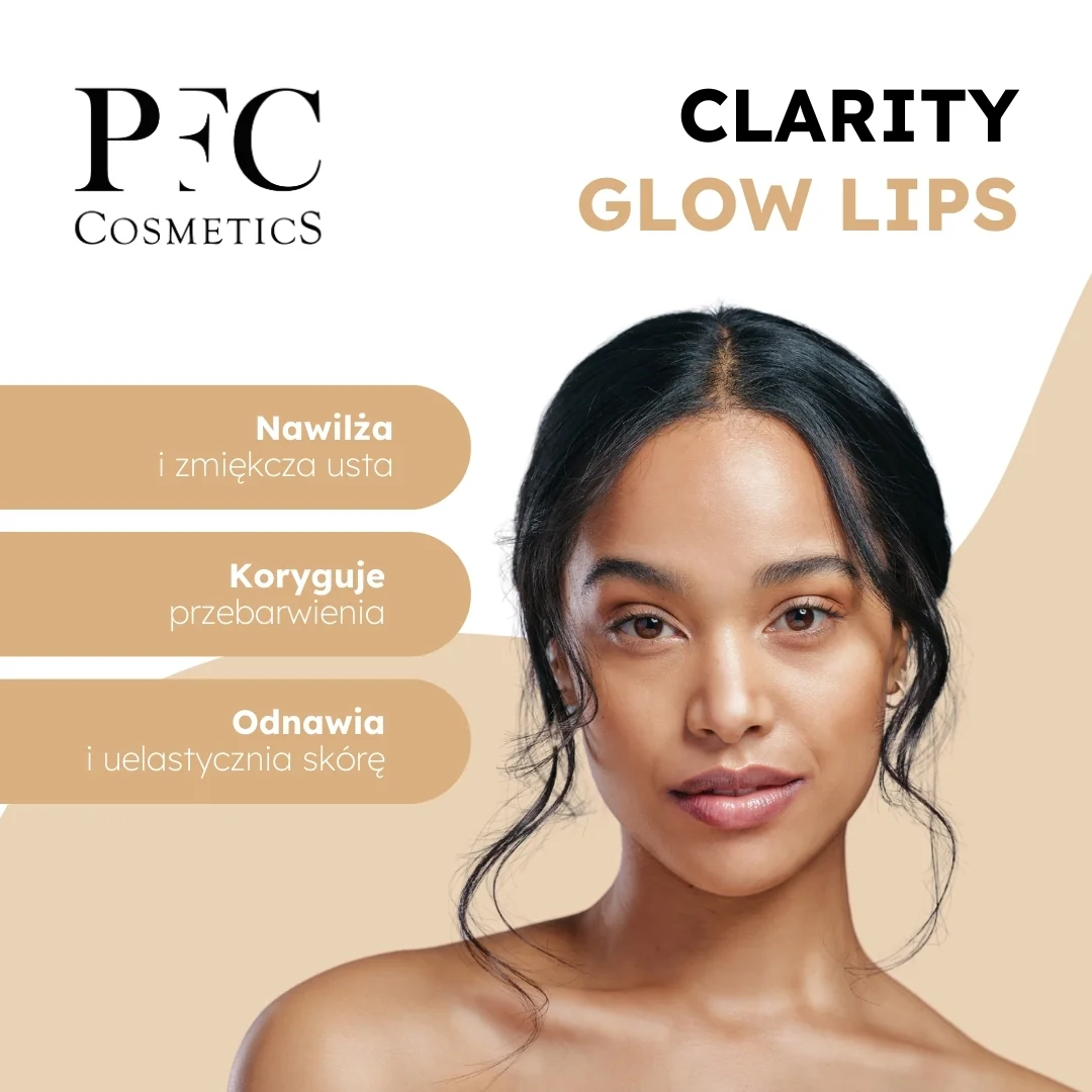 PFC Clarity Glow Lips balsam do ust, 15 ml