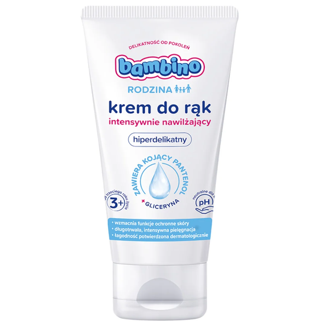 Bambino Rodzina Nawilżający krem do rąk, 75 ml