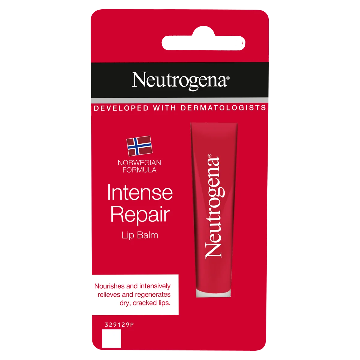 Neutrogena Formuła Norweska, intensywnie regenerujący balsam do ust, 15 ml