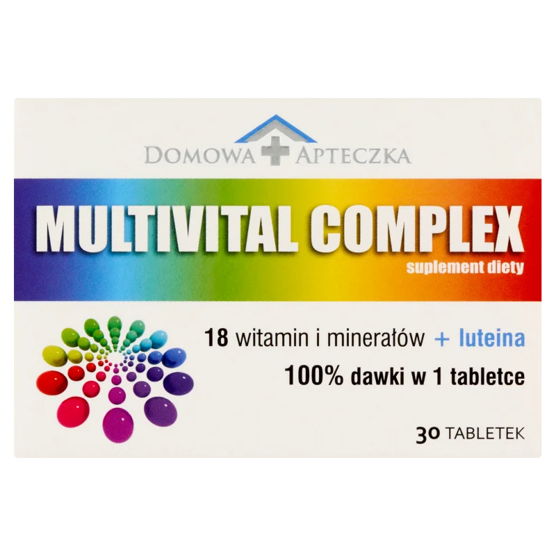 Domowa Apteczka Multivital Complex, suplement diety, 30 tabletek