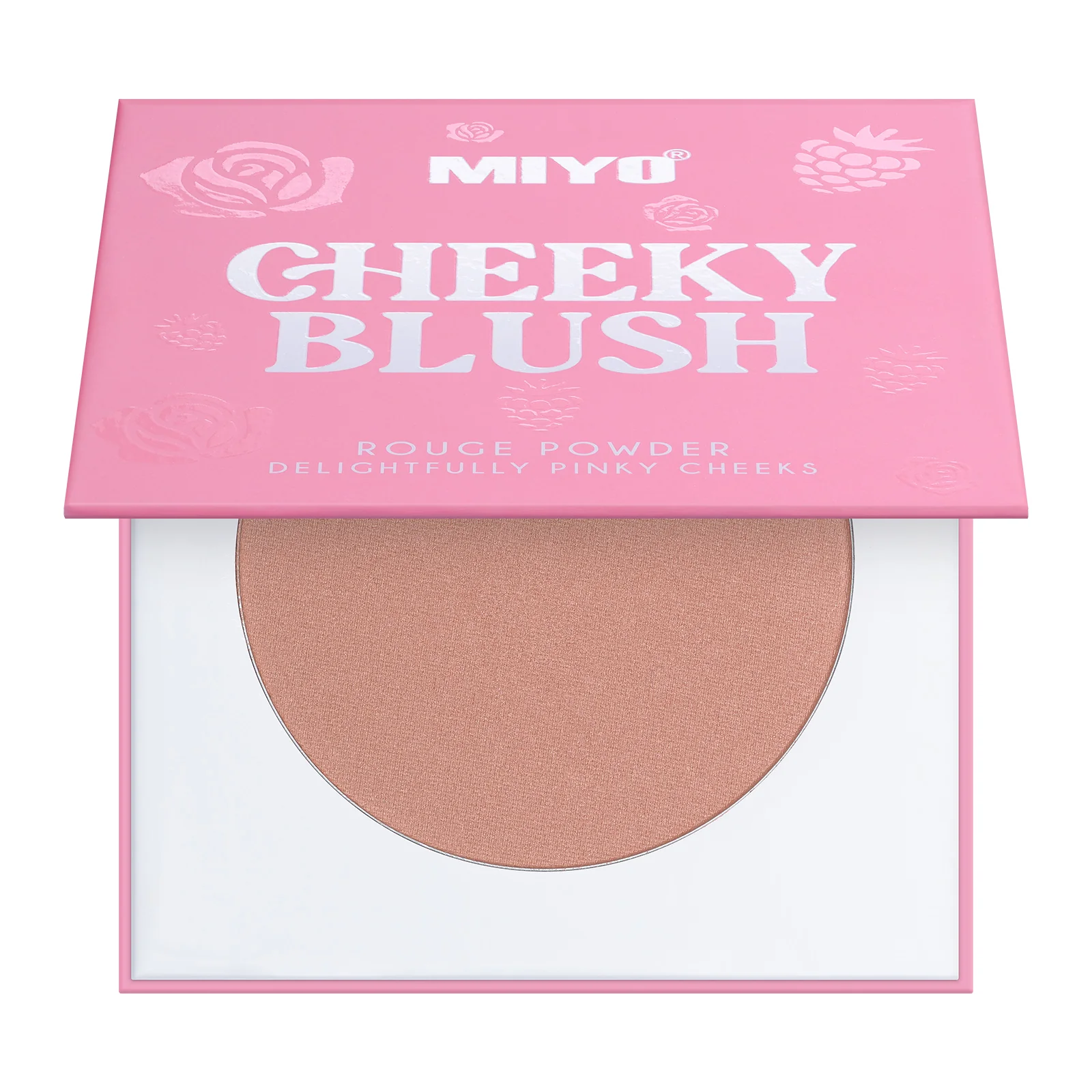 MIYO Cheeky Blush rozświetlający róż do policzków nr 03 False Peach, 8 g