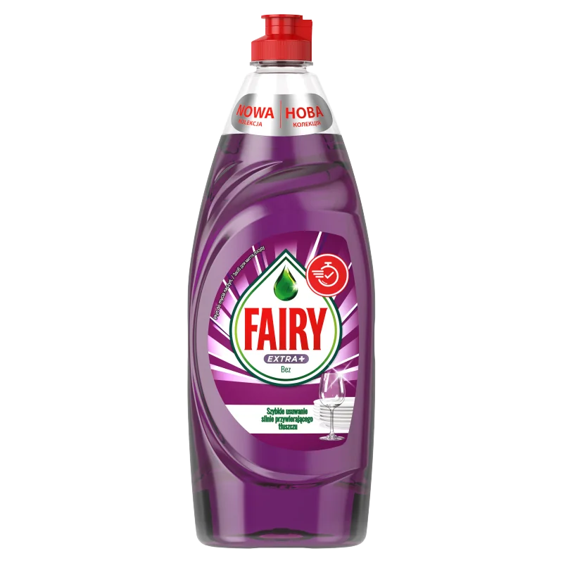 Fairy Extra+ Płyn do mycia naczyń Bez, 650 ml