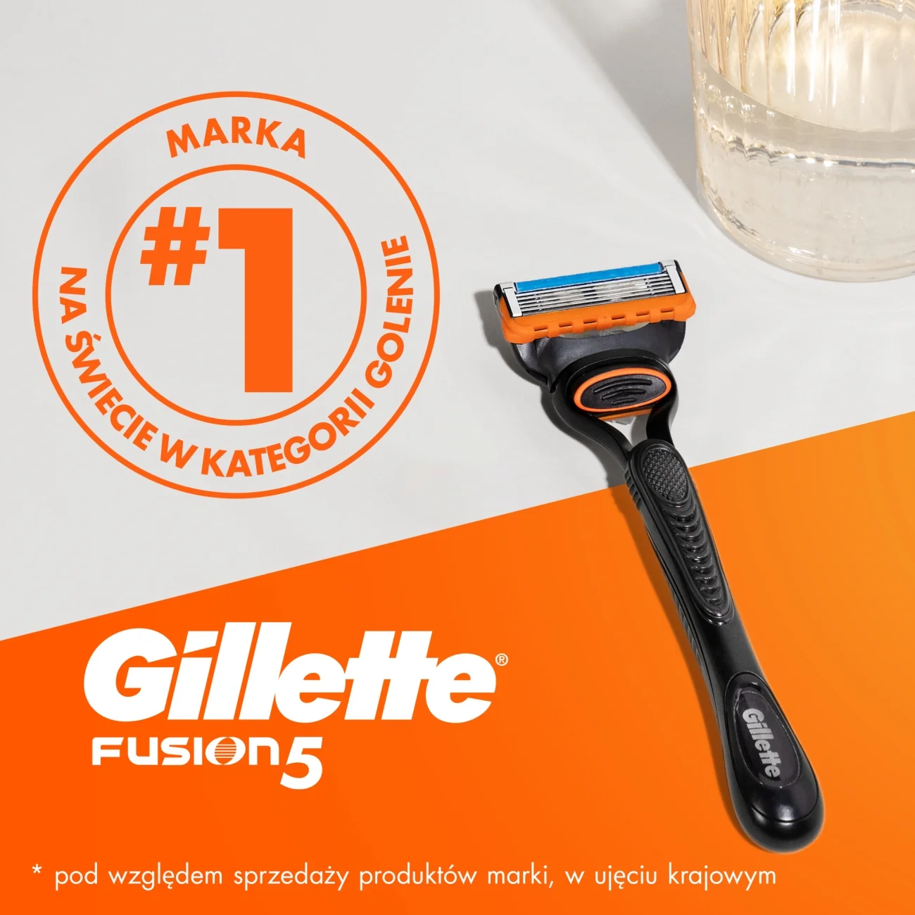 Gillette zestaw podarunkowy maszynka do golenia Fusion, 1 szt. + żel Fusion, 200 ml + torba 