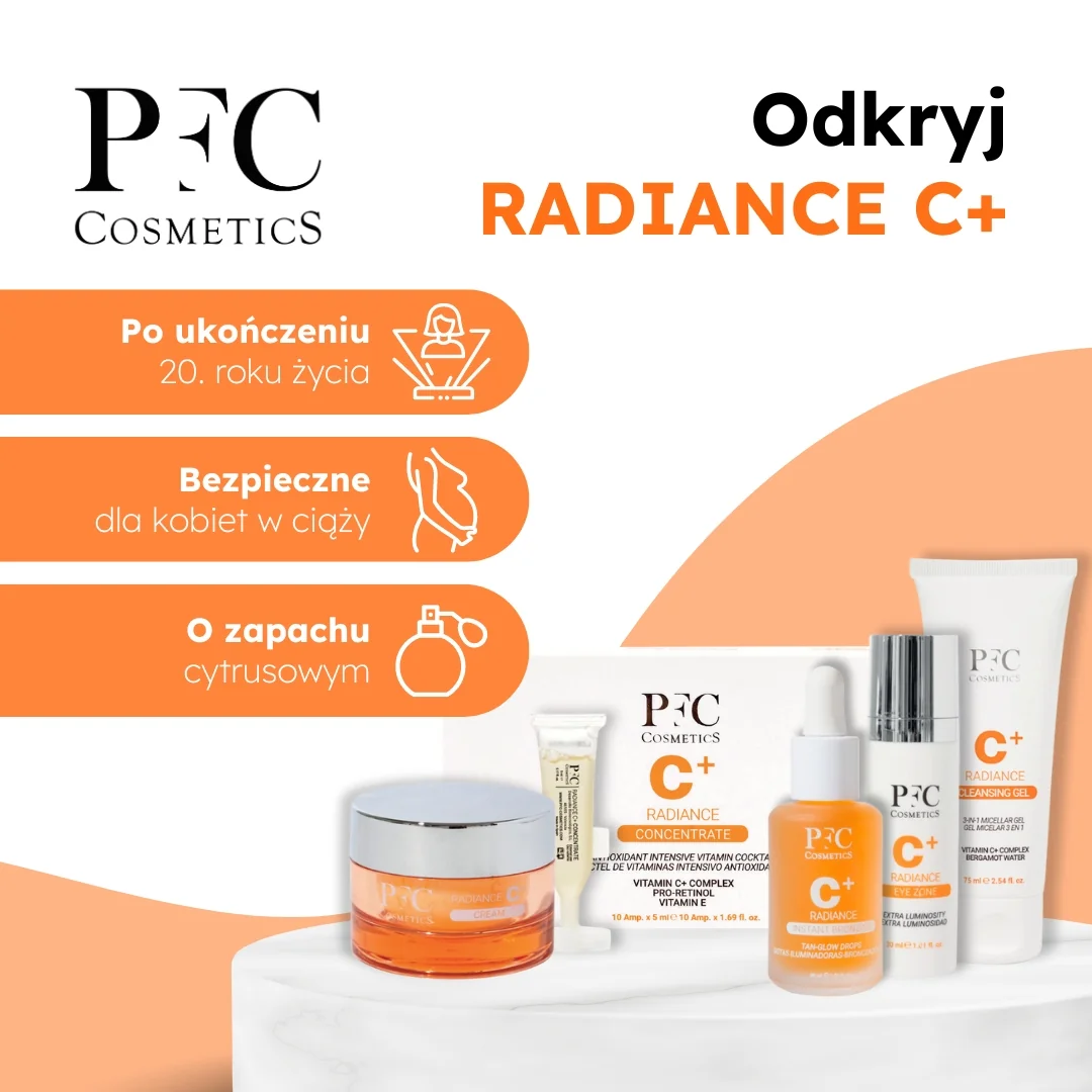 PFC C+ Radiance Instant Bronzing serum do każdego odcienia skóry, 30 ml 