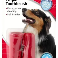 Beaphar Dental Care Naparstkowa szczoteczka do zębów dla psów i kotów, 2 szt.