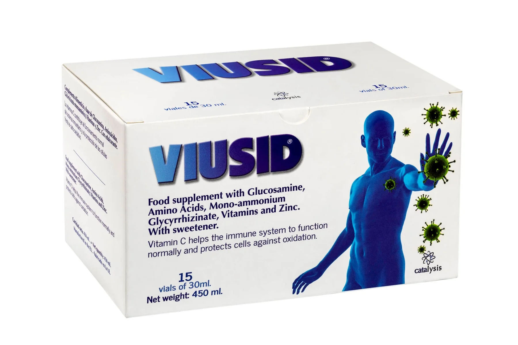 Viusid, suplement diety, 15 buteleczek x 30 ml