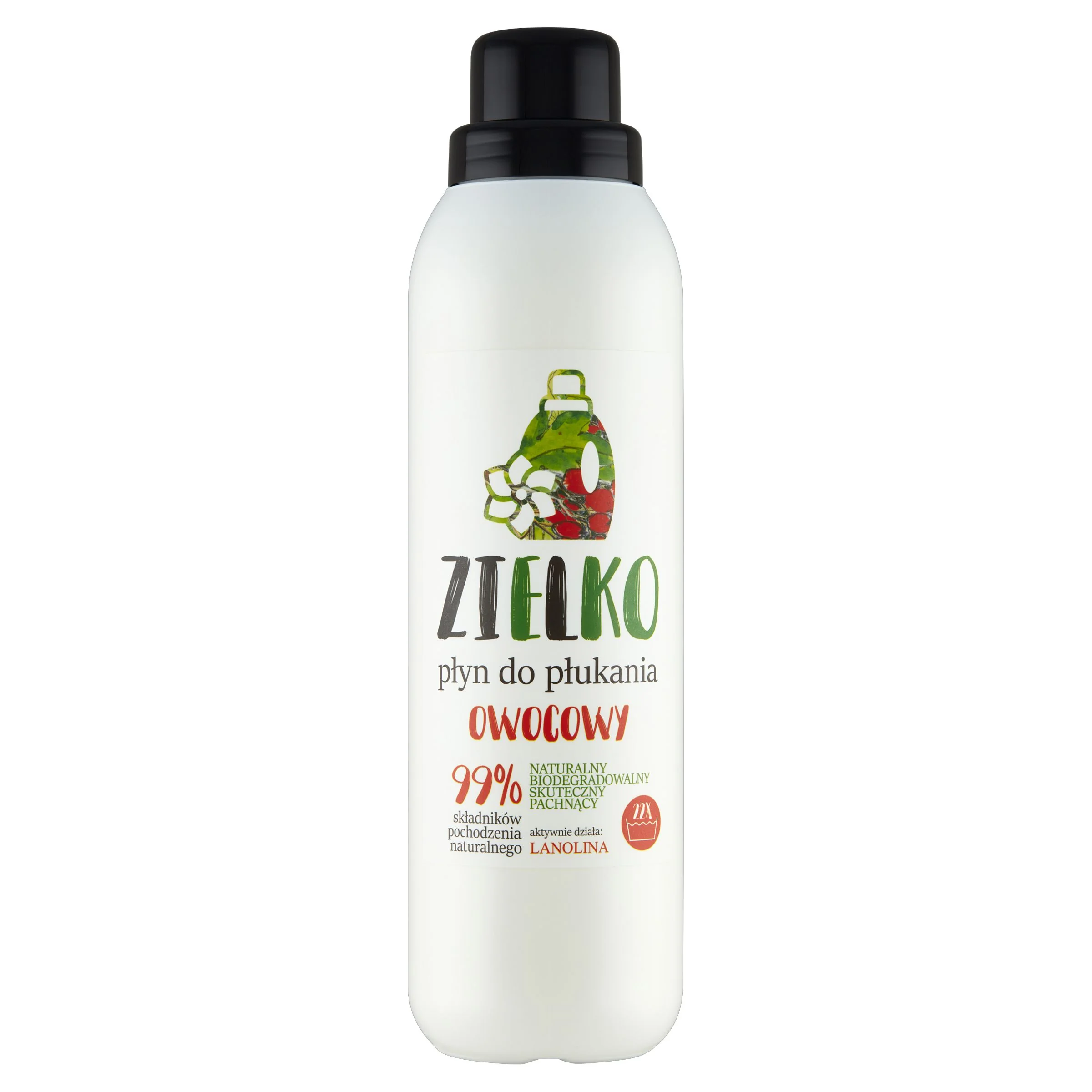 Zielko płyn do płukania Owocowy, 1000 ml