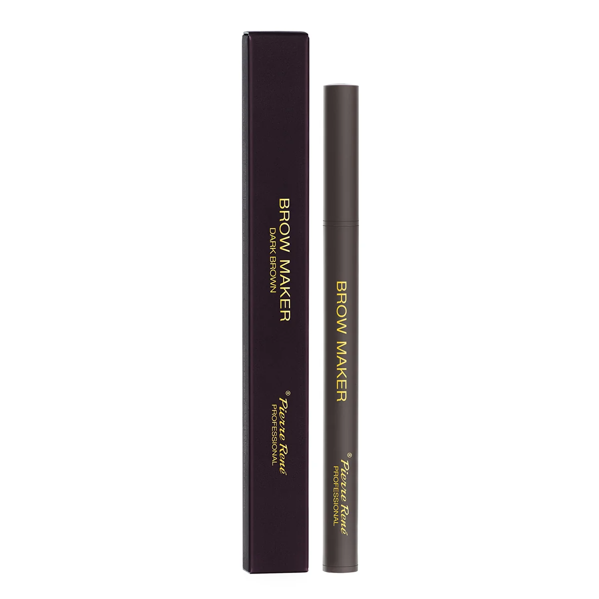 Pierre René Brow Marker pisak do brwi, dark brown, 0,5 g