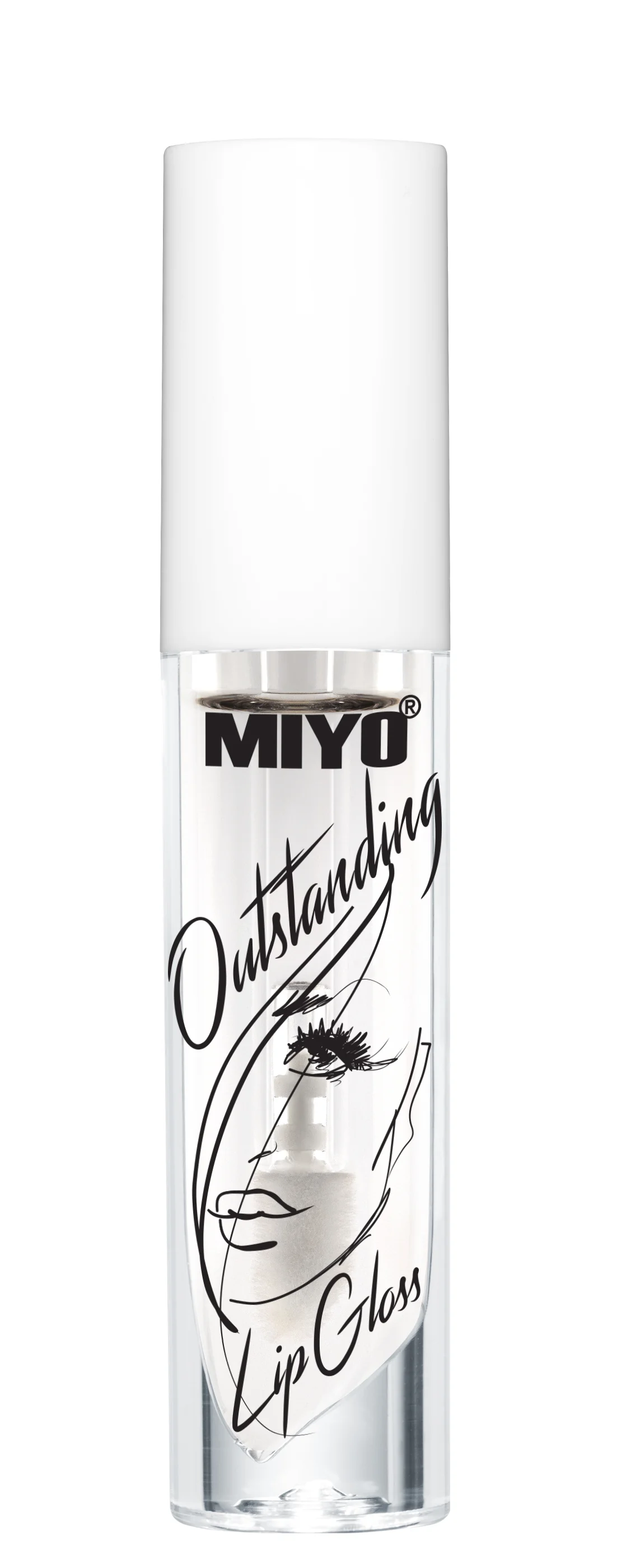 MIYO Outstanding Lip Gloss błyszczyk do ust nr 19 Clear Situation, 4 ml