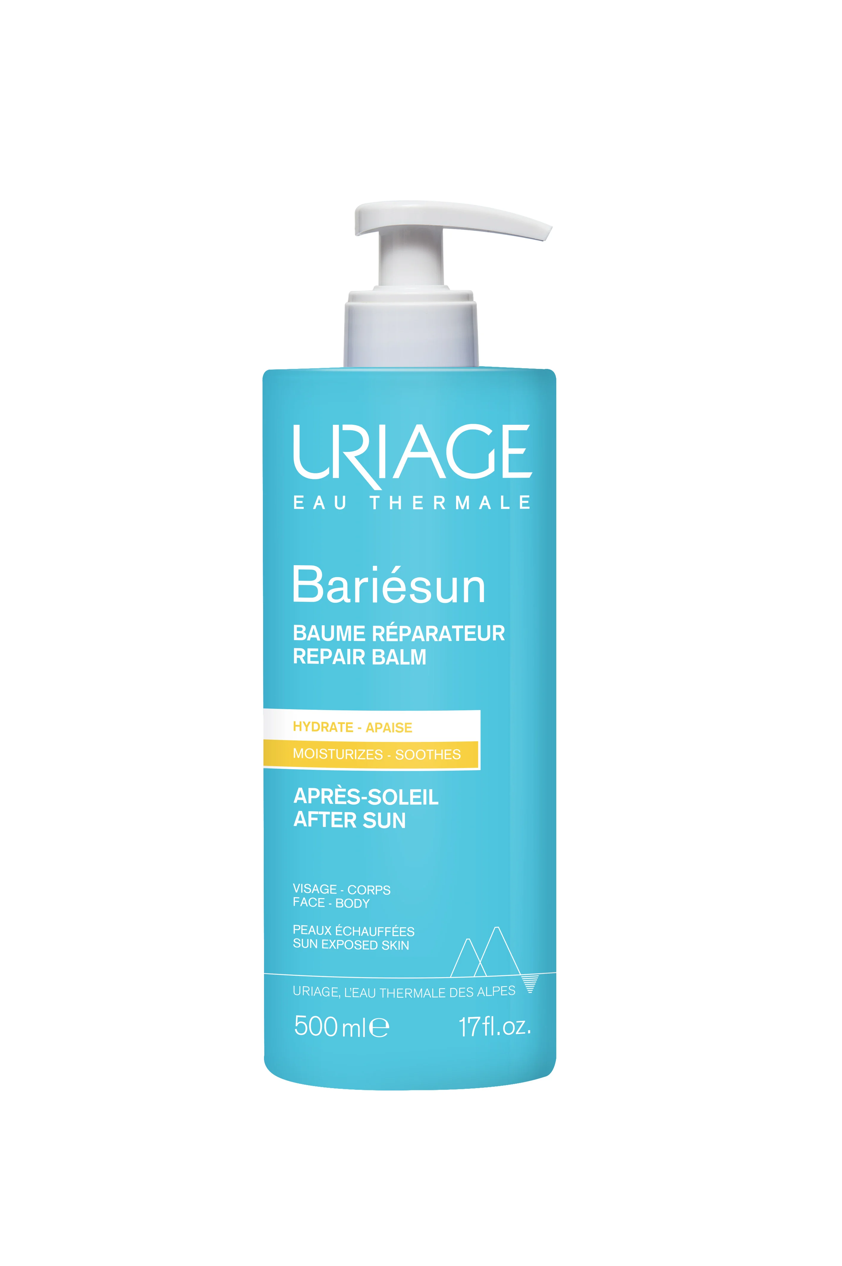 Uriage Bariesun, regenerujący balsam po opalaniu, 500 ml