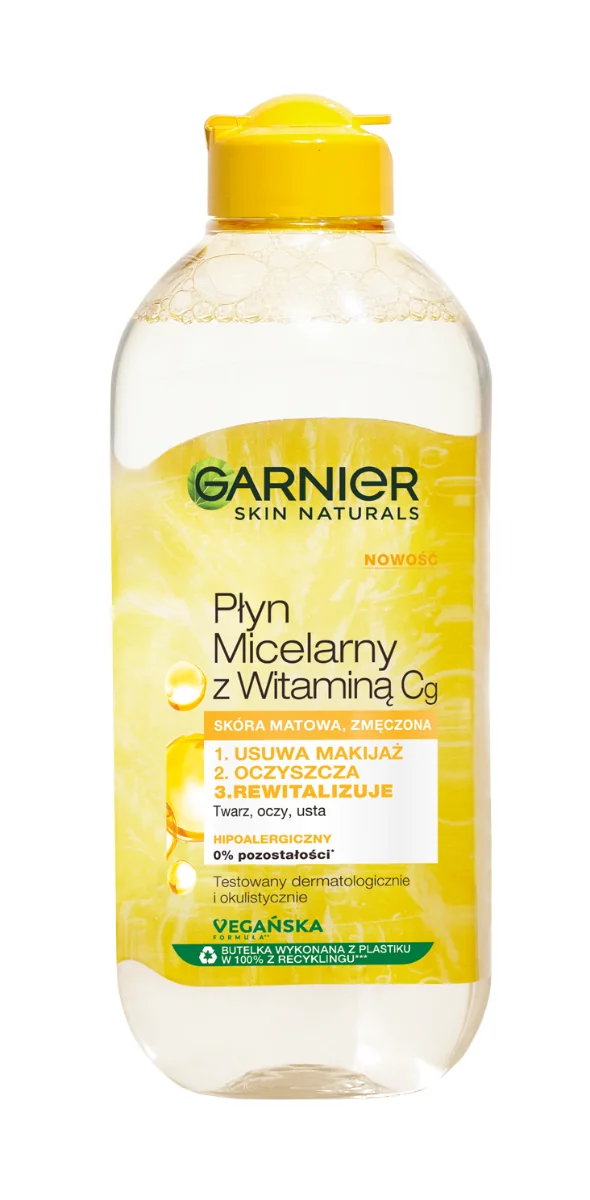 Garnier Skin Naturals Płyn micelarny z witaminą C, 400 ml