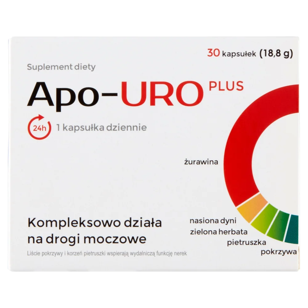 Apo-URO plus, suplement diety, 30 kapsułek