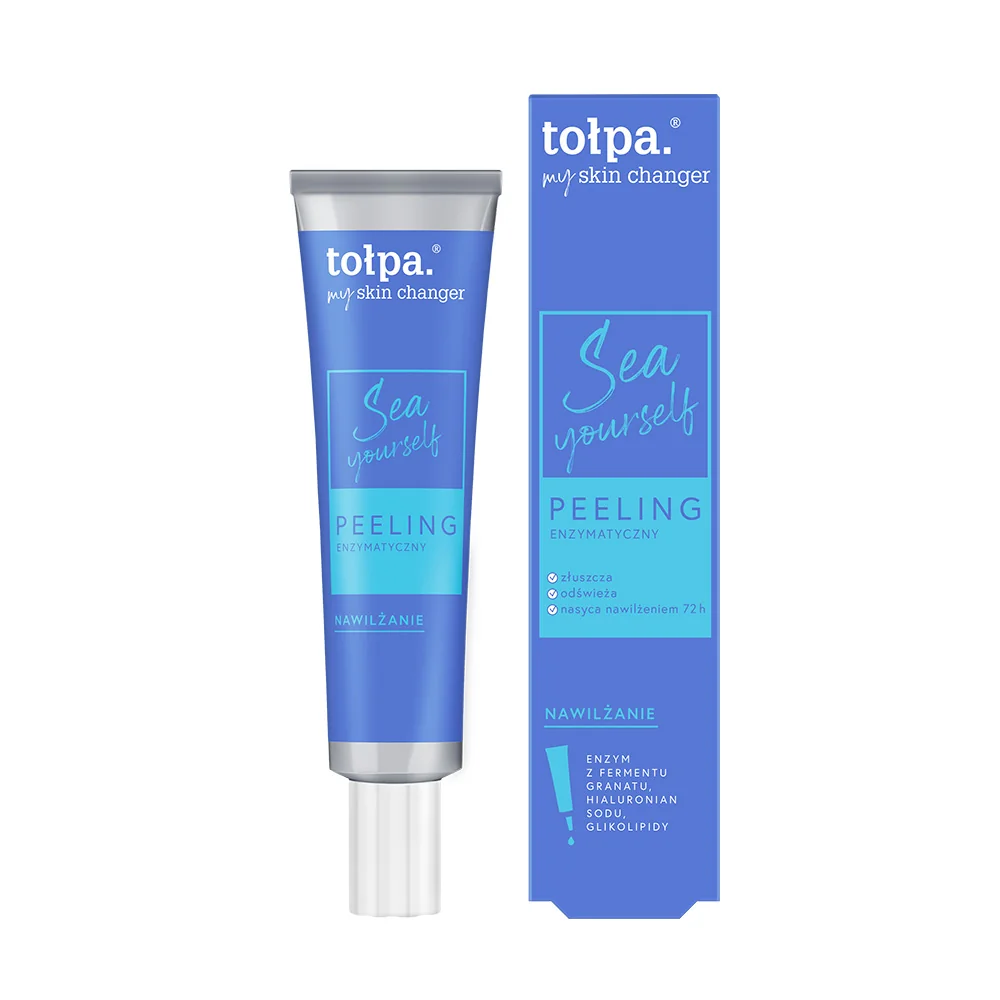 Tołpa My Skin Changer Sea Yourself nawilżanie, peeling enzymatyczny, 40 ml