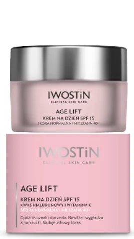 Iwostin Age Lift, Krem na dzień SPF 15 skóra normalna i mieszana 40+, 50 ml