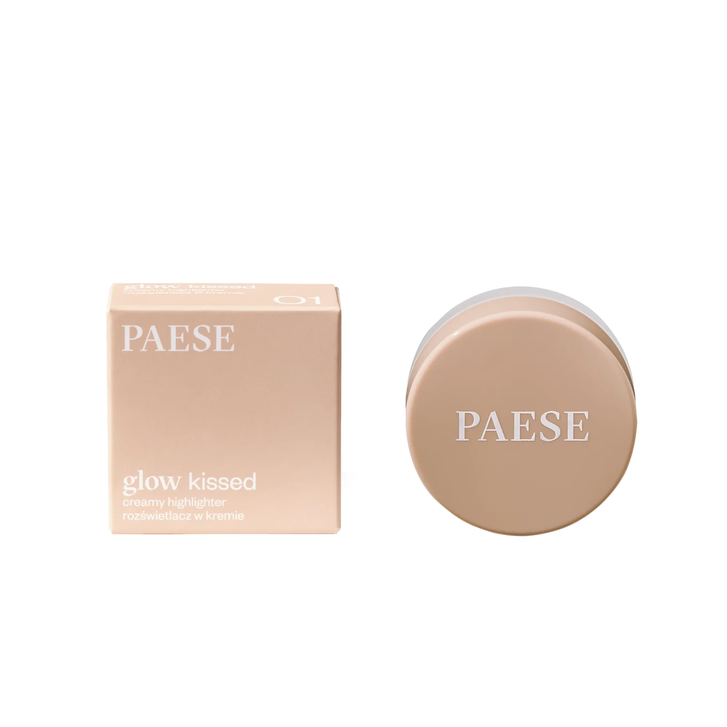 Paese kremowy rozświetlacz w kremie Glow Kissed 01, 4 g