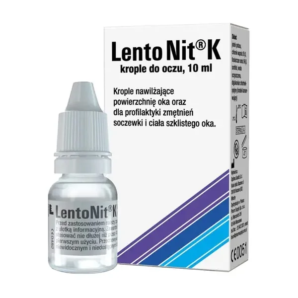 Lento Nit K, krople do oczu, 10 ml