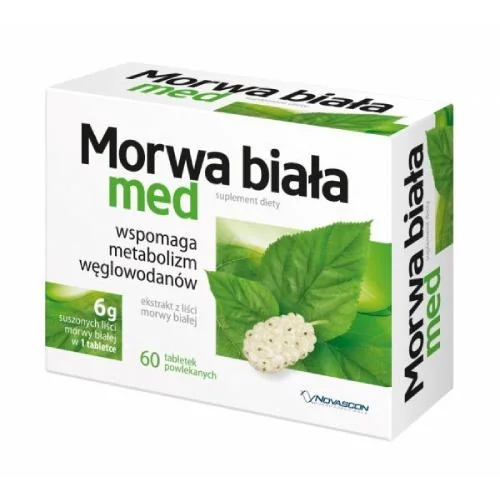 Morwa biała MED, suplement diety, 60 tabletek