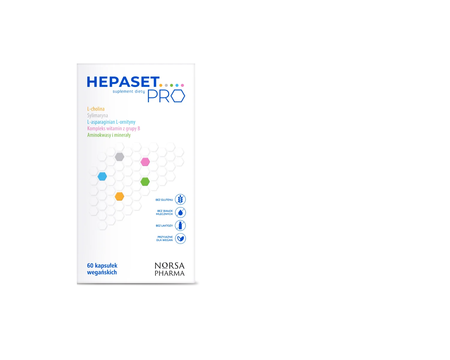 Norsa Pharma Hepaset Pro, 60 kapsułek