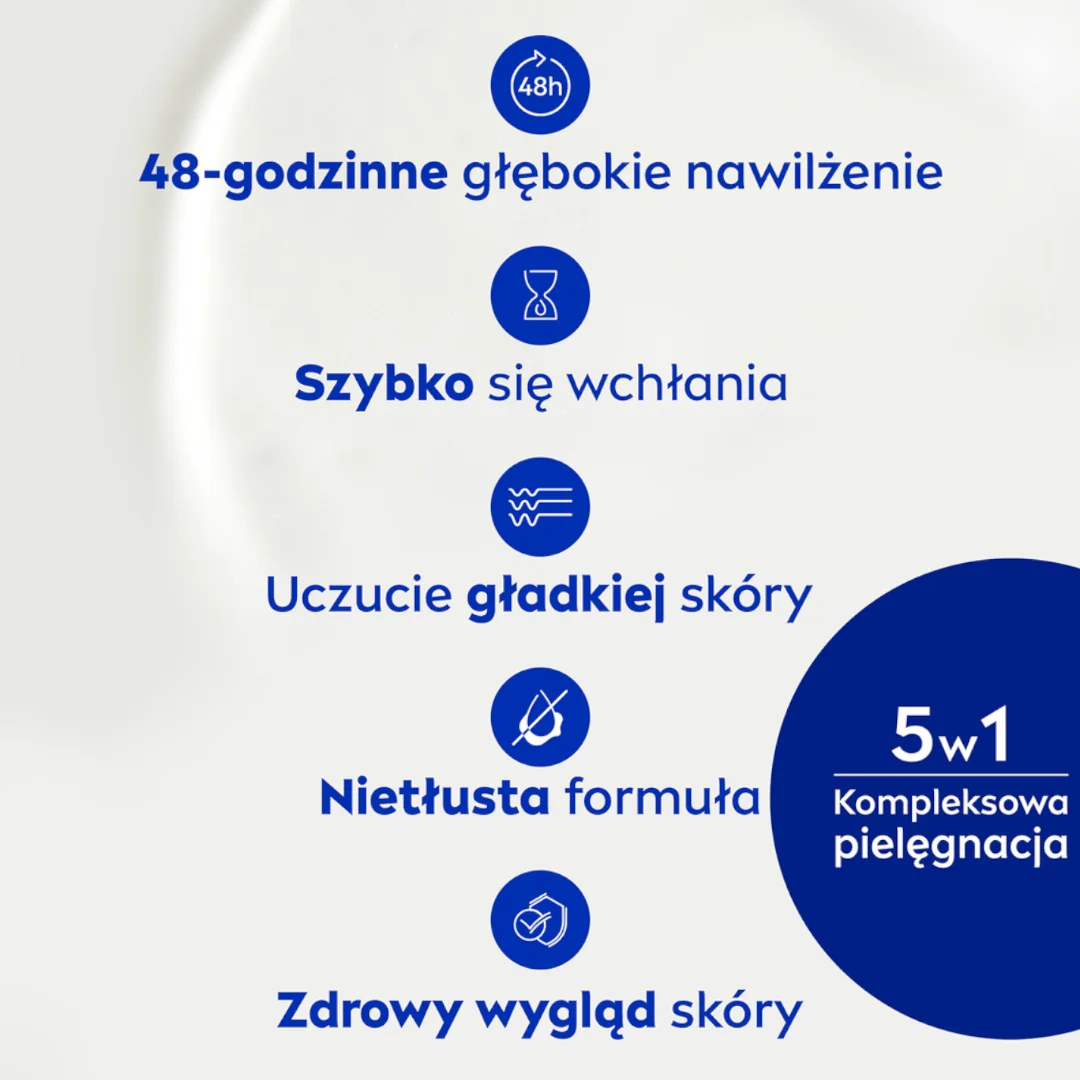 Nivea balsam do ciała błyskawicznie nawilżający, 400 ml